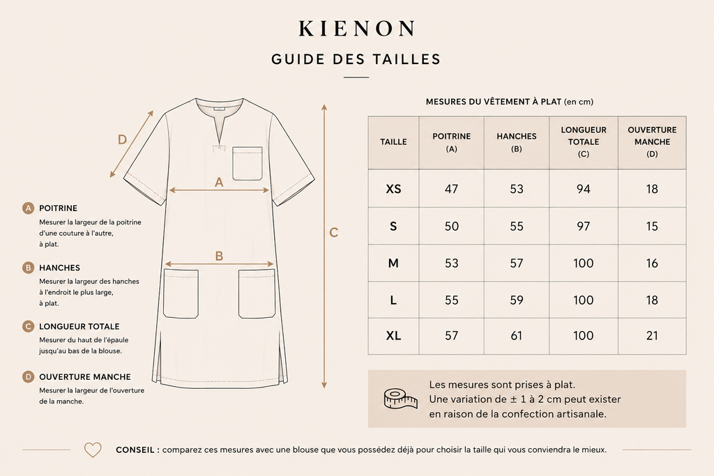 Blouse KIENON – K11 | Taille XL